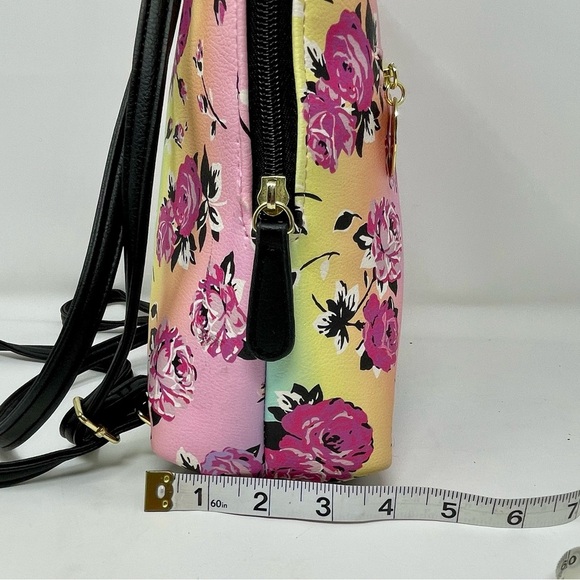Betsey Johnson Pastel Floral Backpack - Picture 14 of 15
